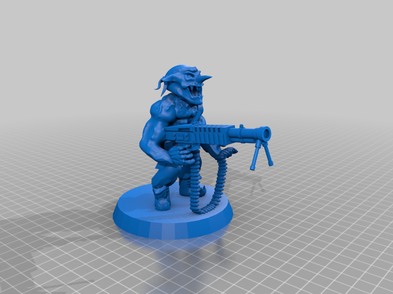 Honor Guard Gobbo Gretchin Goblin  ...Rambo?