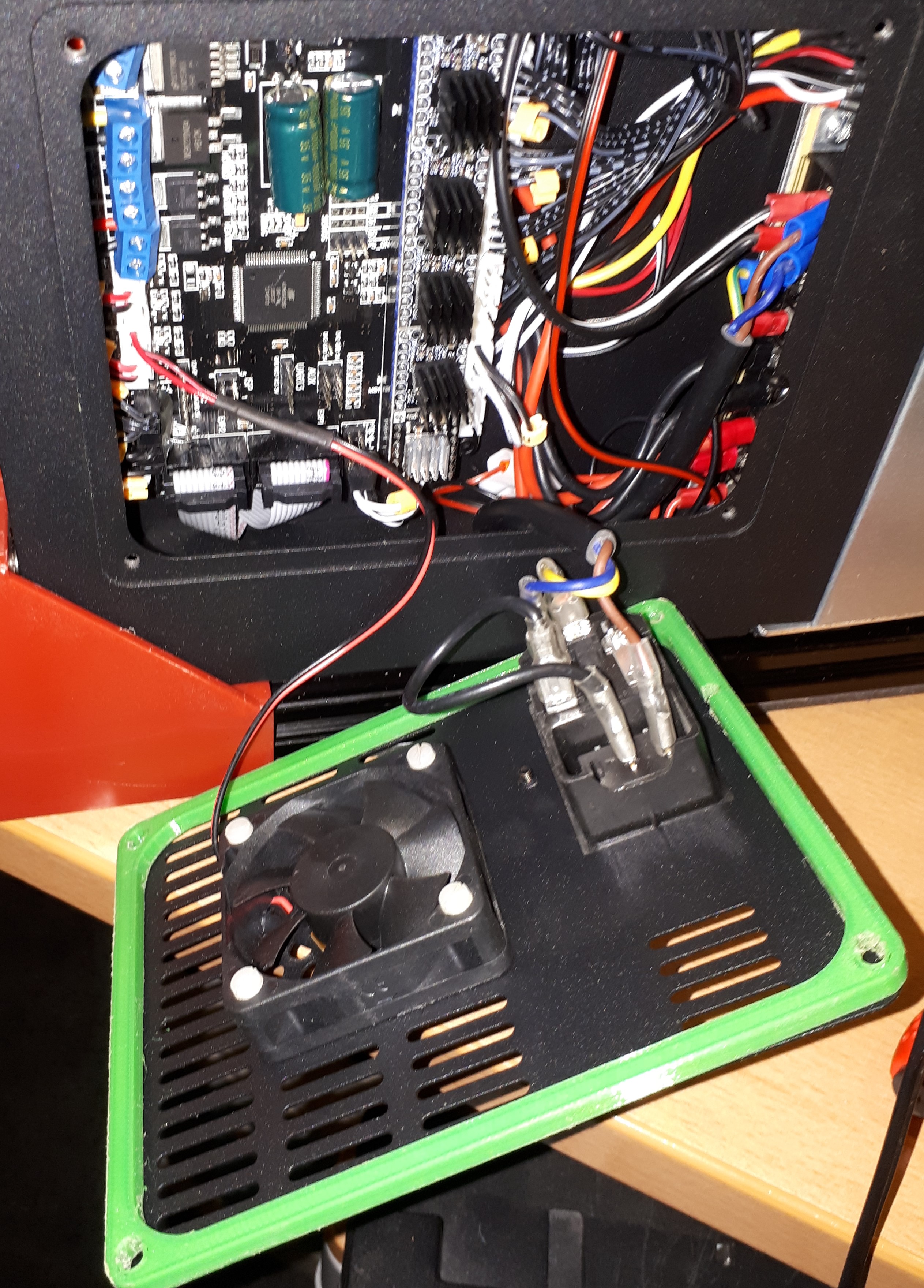 Anycubic 4Max Abstandshalter für Elektronik / spacers for electronics