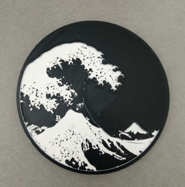 Great Wave of Kanagawa Coaster