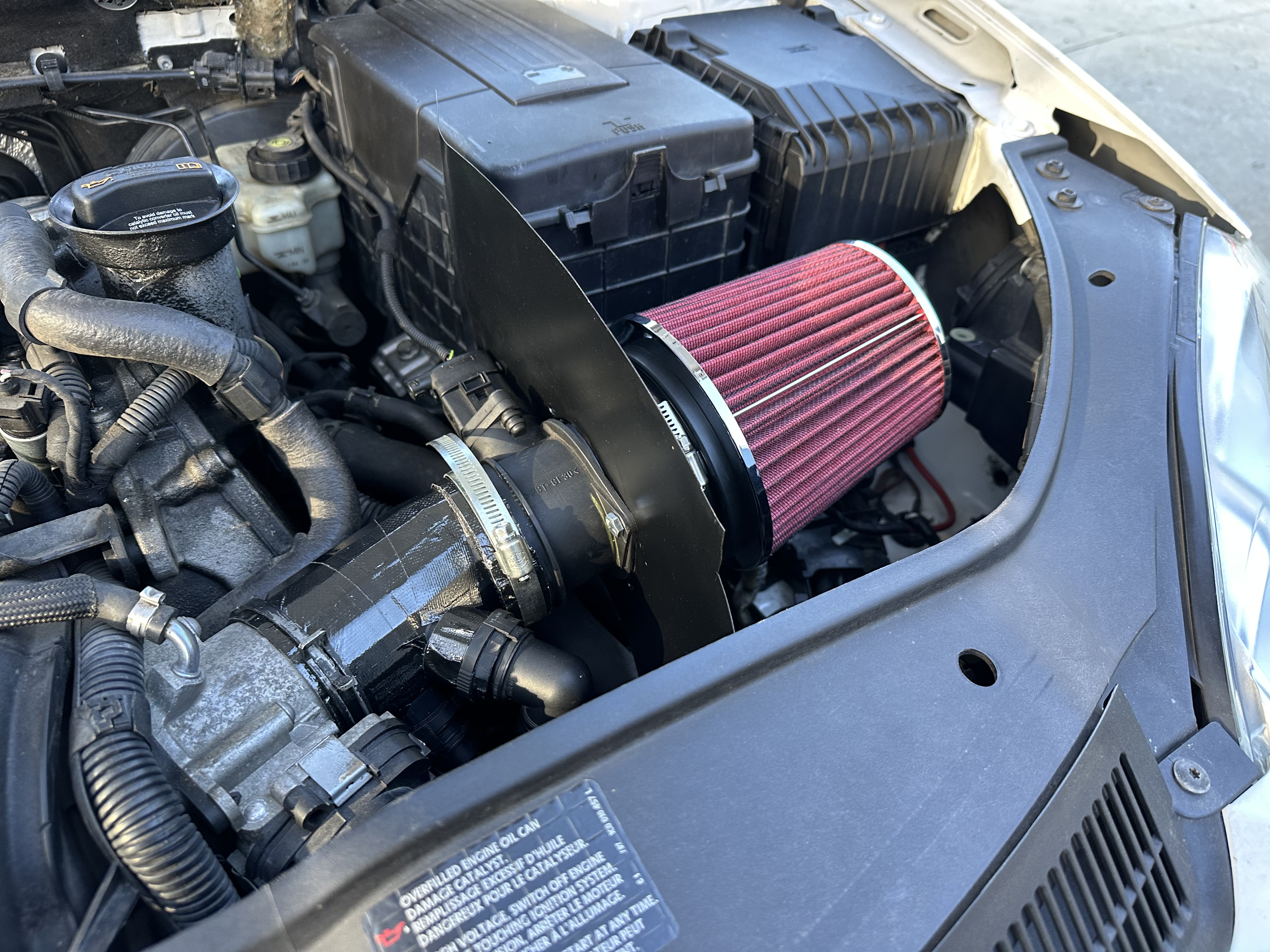 MK5 Rabbit Cold air intake adapter