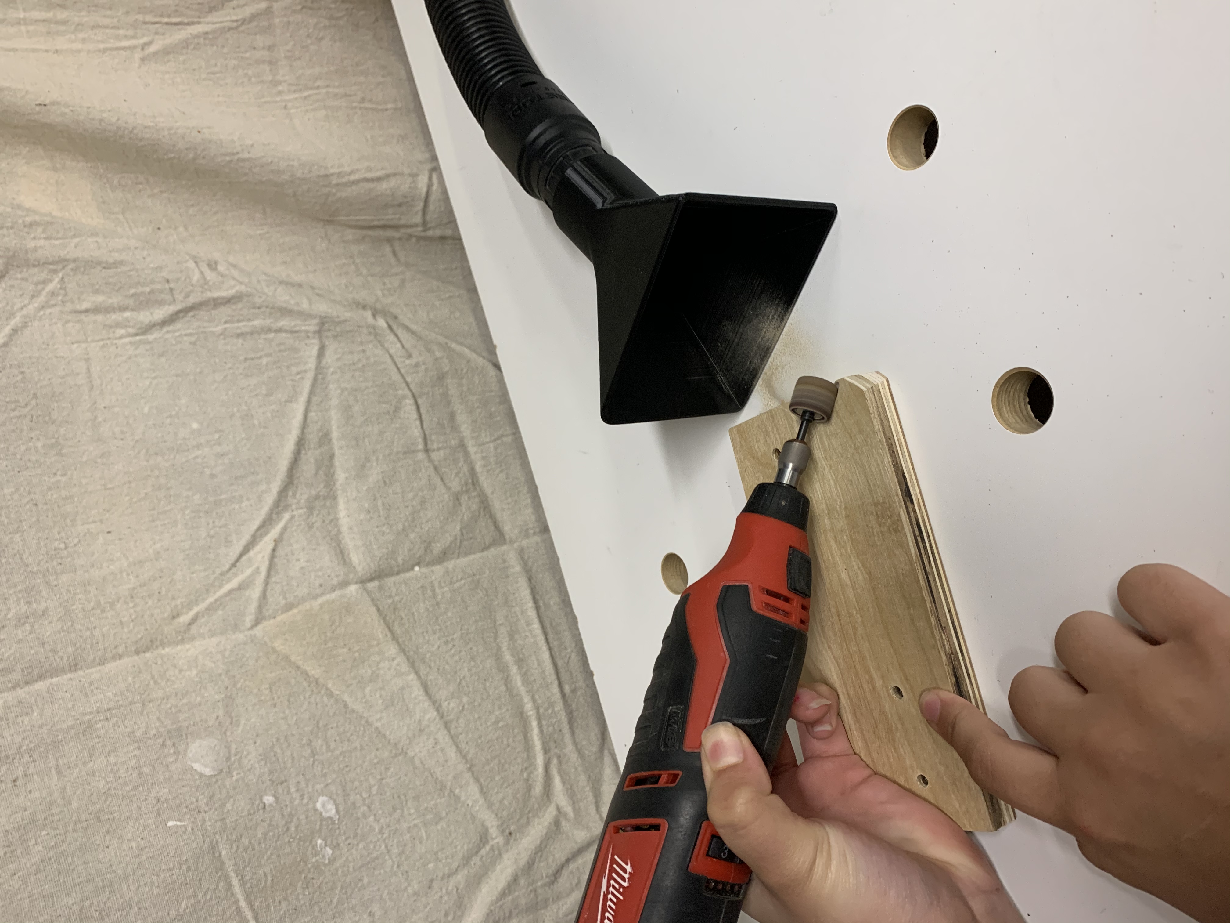 Festool vacuum MFT hood