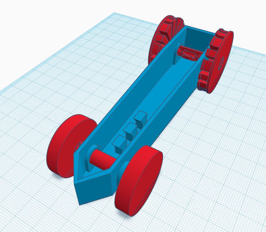 Rubber Band Car