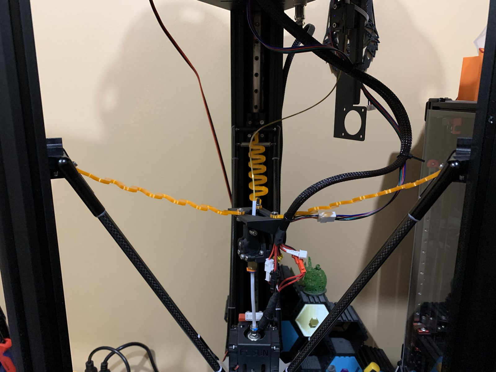 FLSUN SR - Sprint and carriage adapter for Flying Extruder
