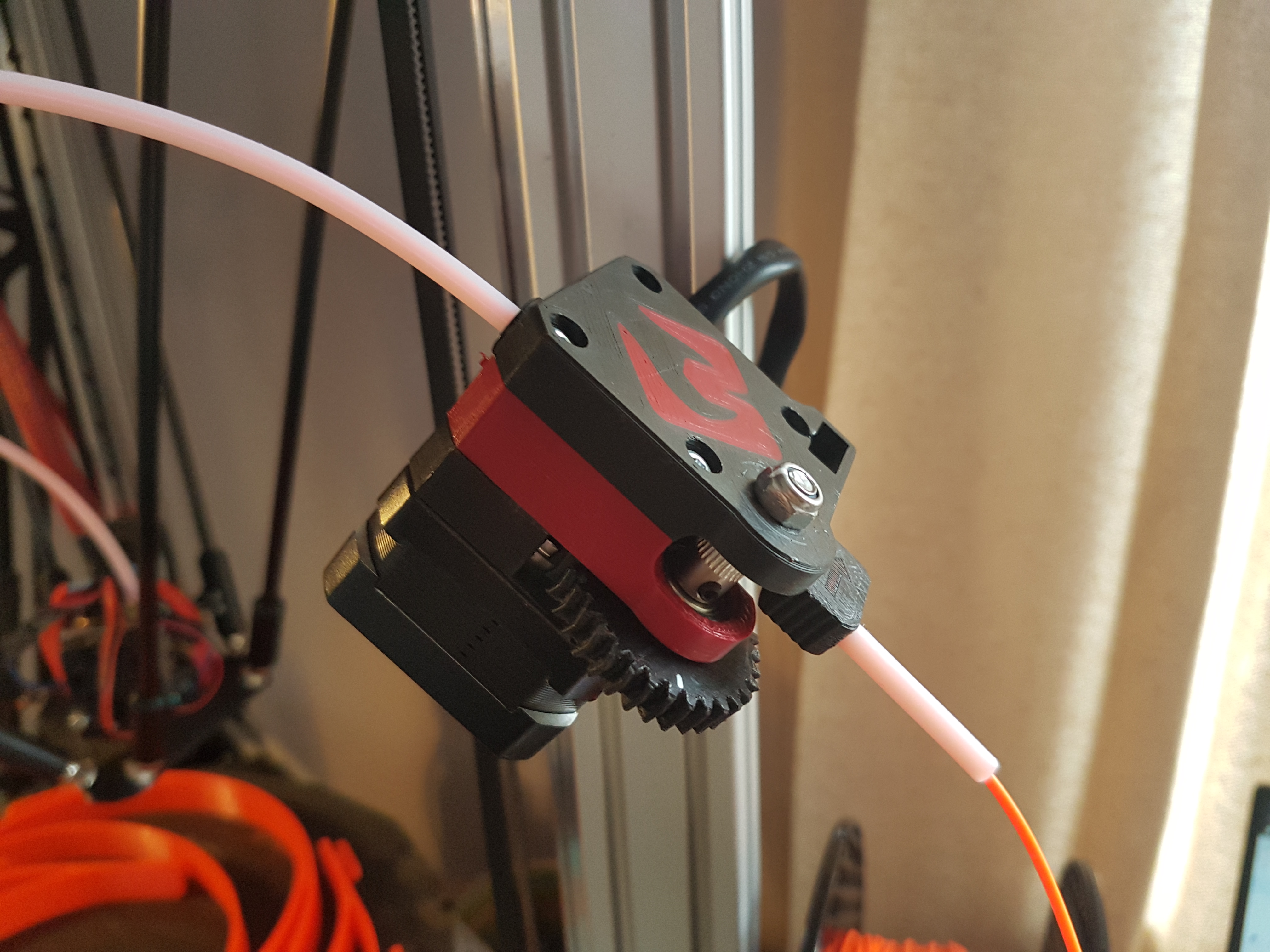 Pitan (as in printed Titan :-) Geared Extruder