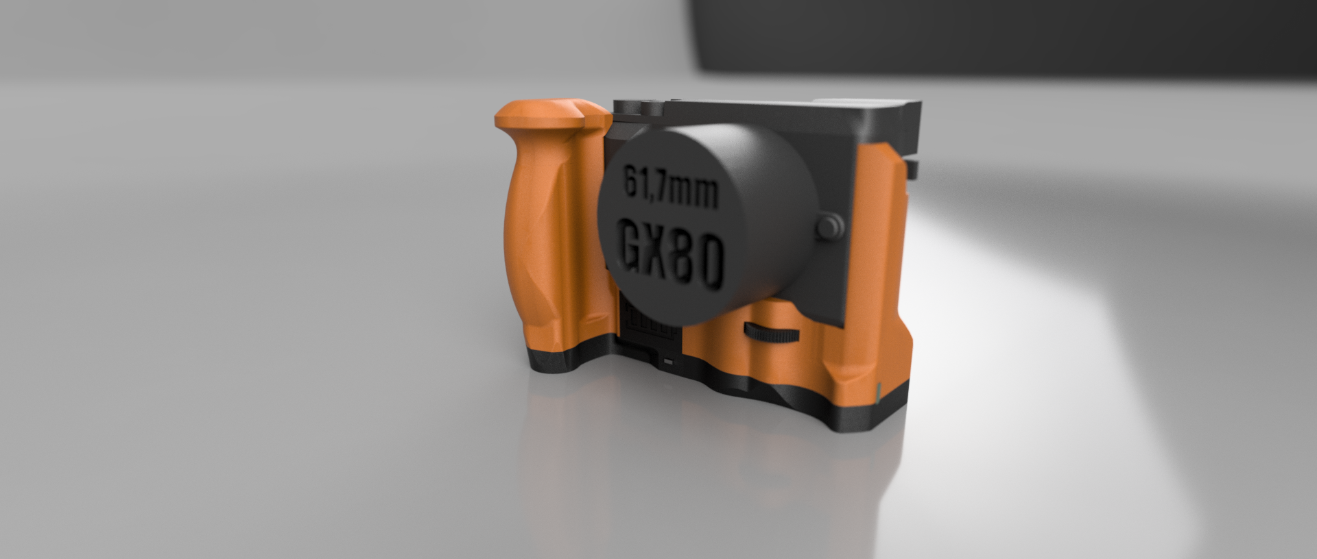 Panasonic Lumix GX80/GX85 camera battery grip