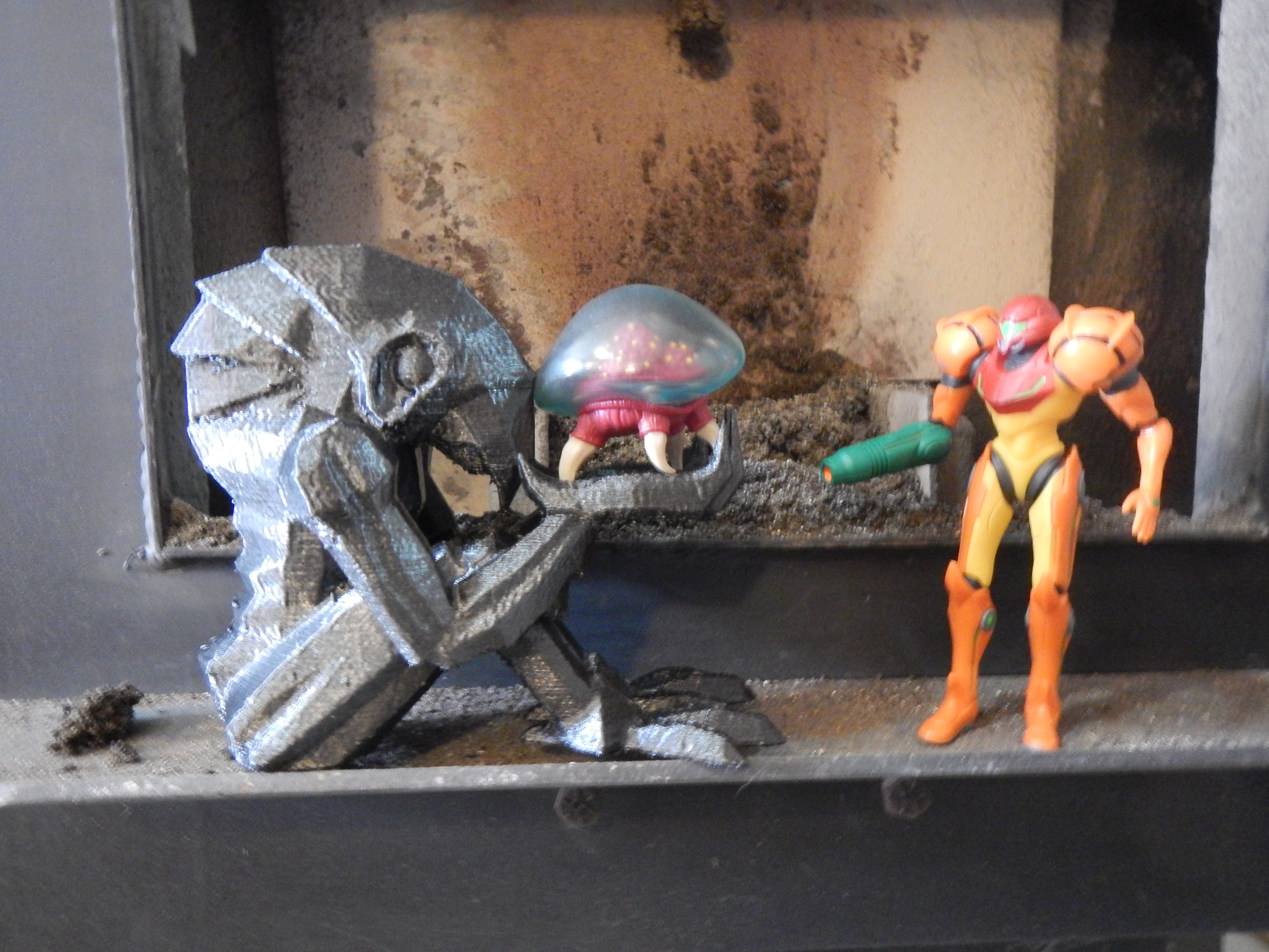 Metroid Chozo Statue