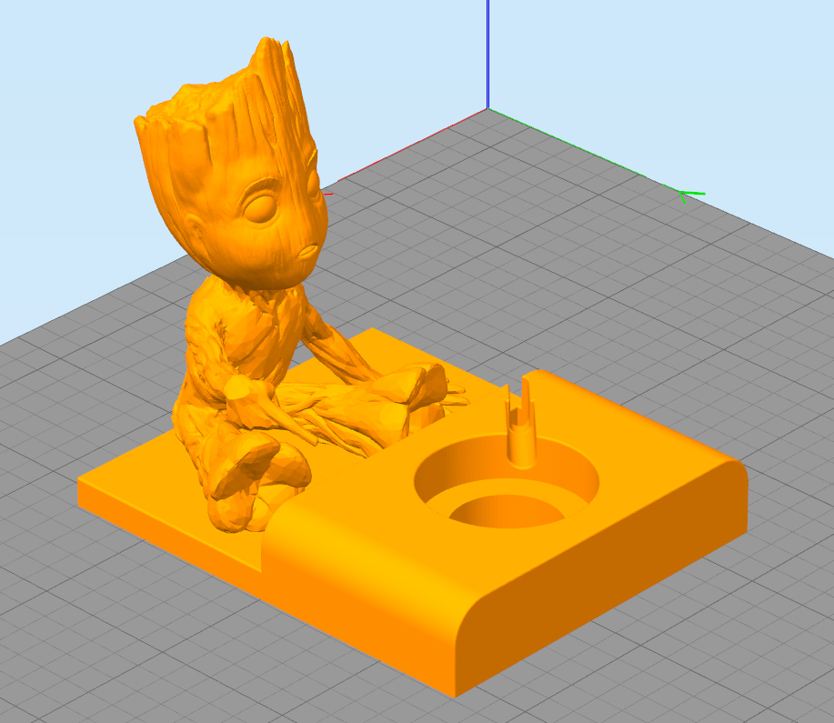 Baby Groot Apple Watch Base
