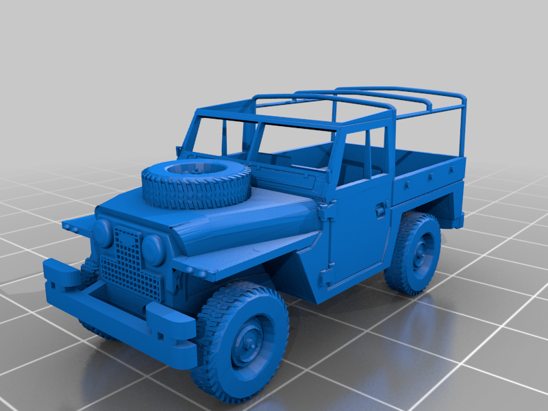 Land Rover S2a Lightweight Soft top