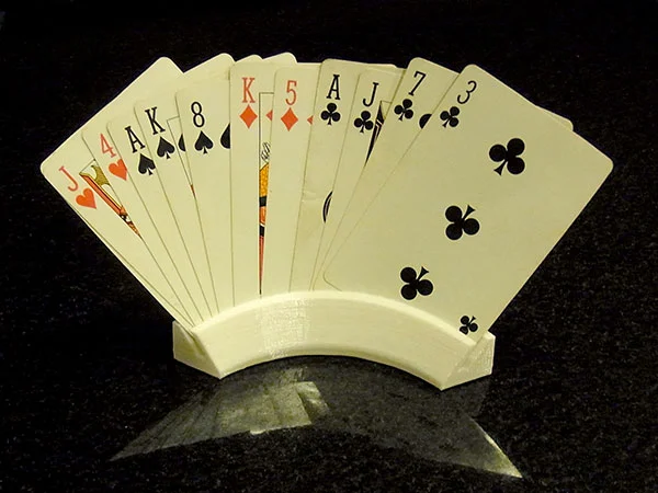 Playing Card Holder - Holds your cards for you while you play!