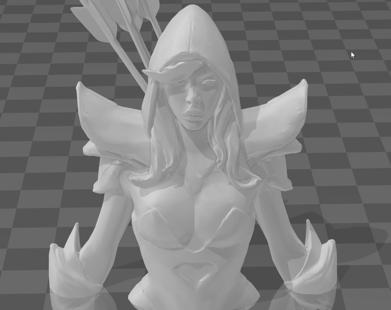 Dark Elf Drow Ranger V2 (Dota 2 + D&D)