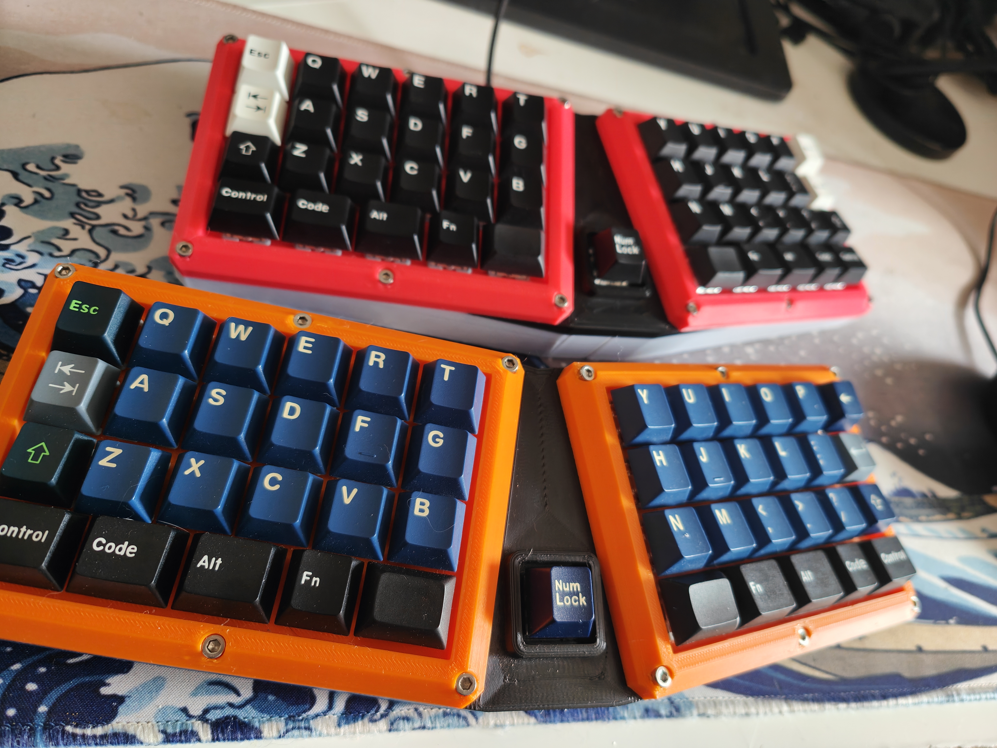Ortholinear Unibody Split 40% Keyboard