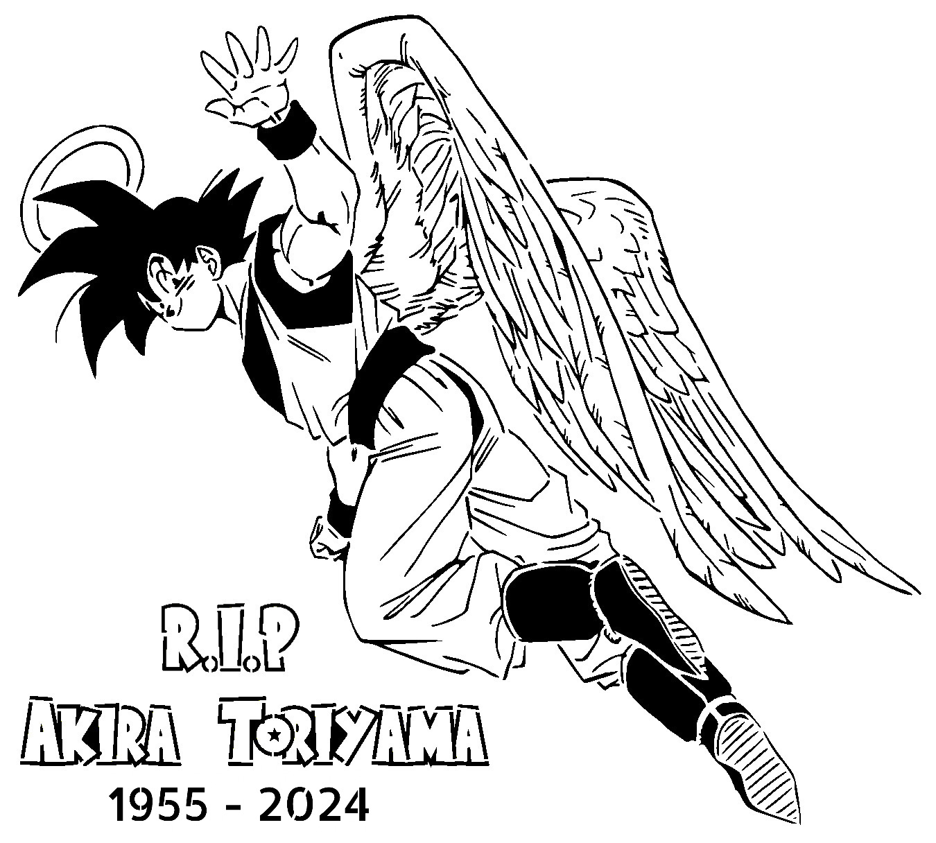 R.I.P Akira stencil