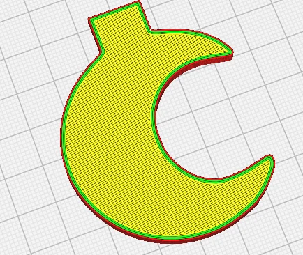 Catnap zipper moon charm for plushie