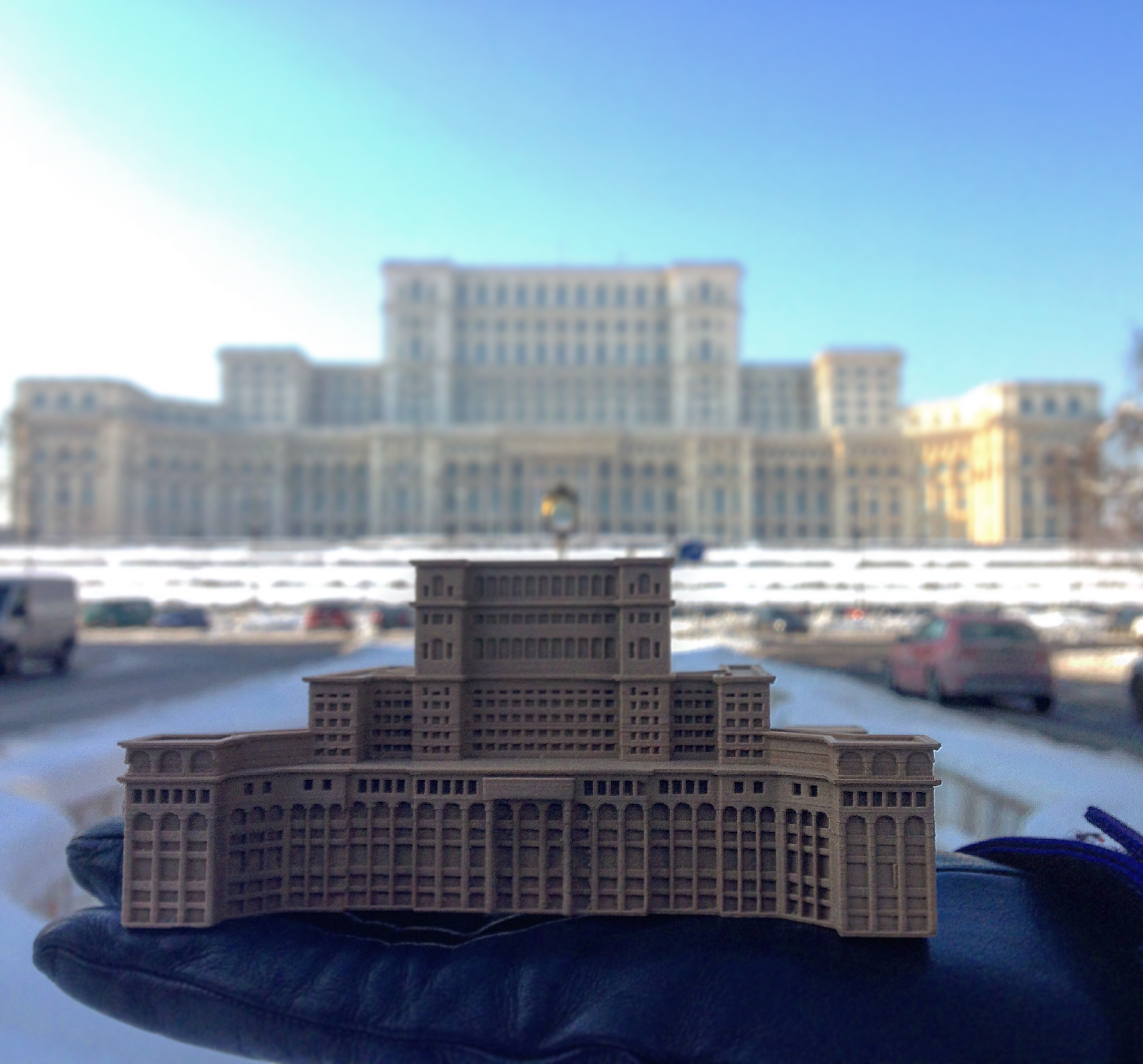 Palatul Parlamentului in Bucharest - Romania