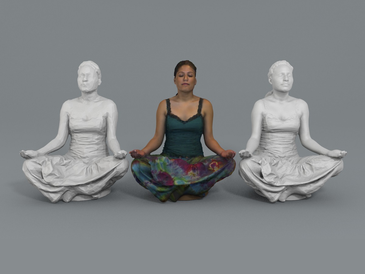 Verónica - Lotus pose