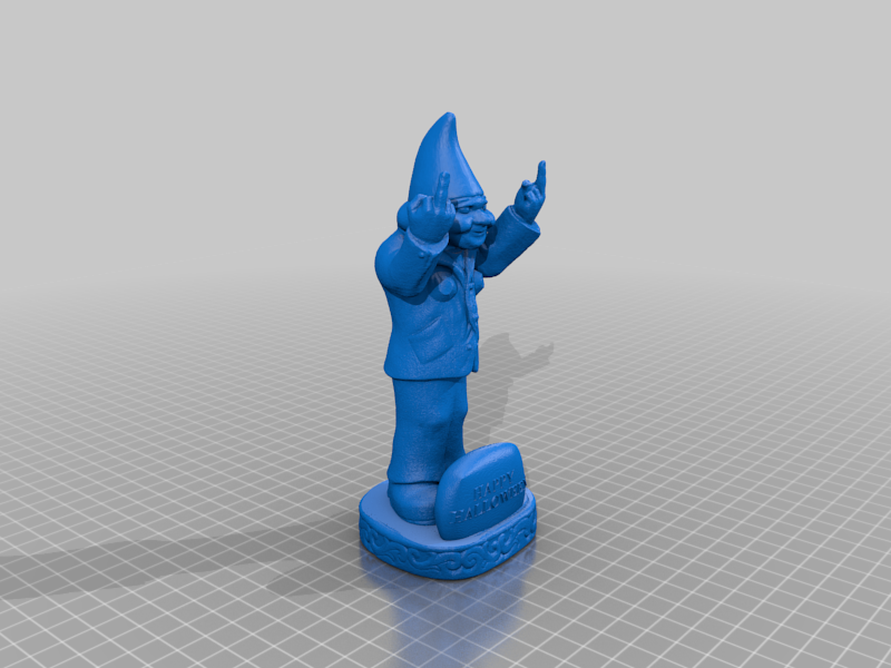 Gnome Female Rude Up Yours