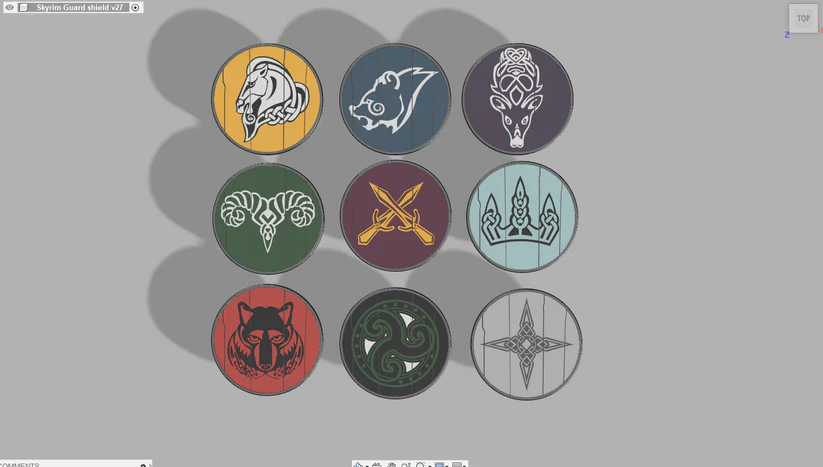 Skyrim Guard Shields