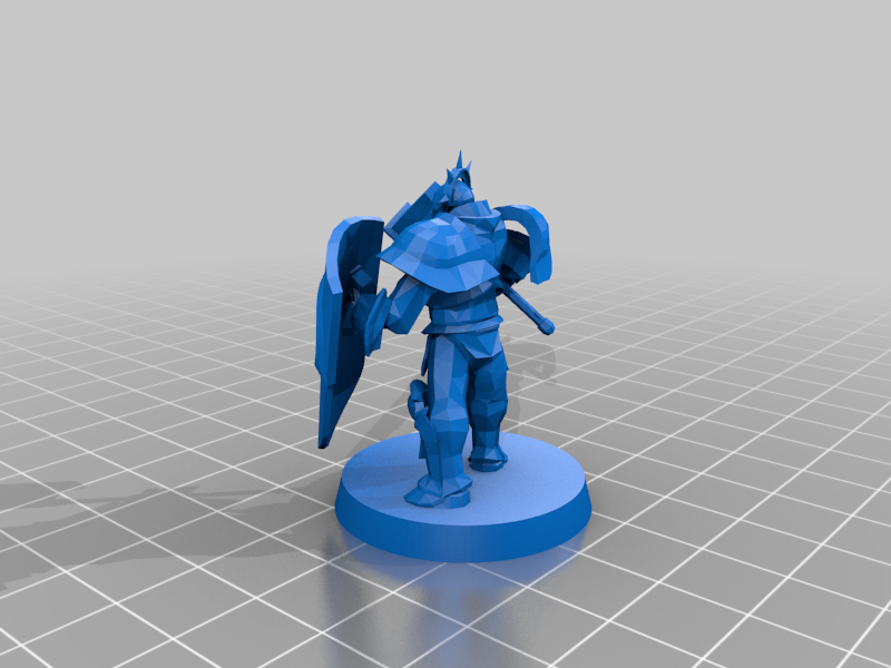 Shield and hammer mini