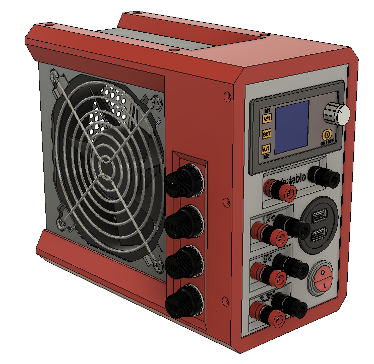 ATX Benchtop Power Supply 0-30V (Remix)