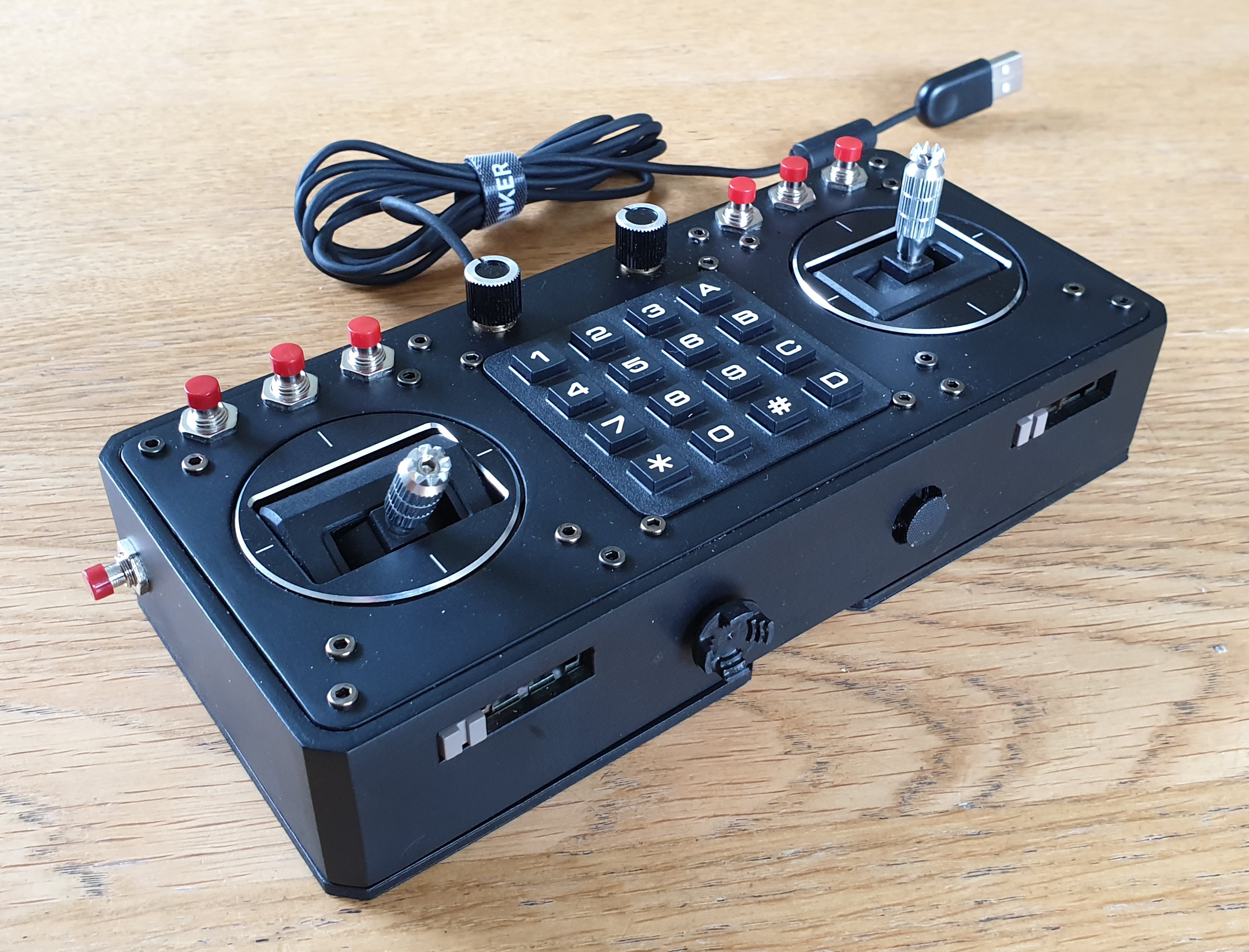 DIY HOTAS Gamepad Frsky M7