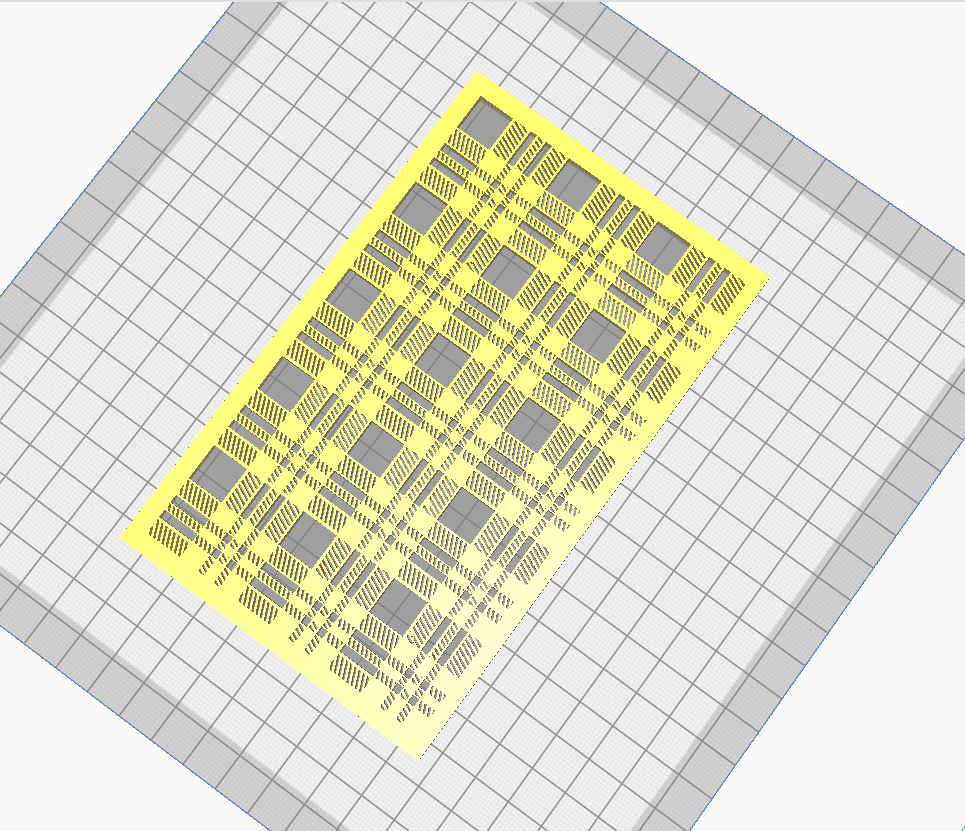 Stencil tartan flannel pattern for scrapbooking n stuff