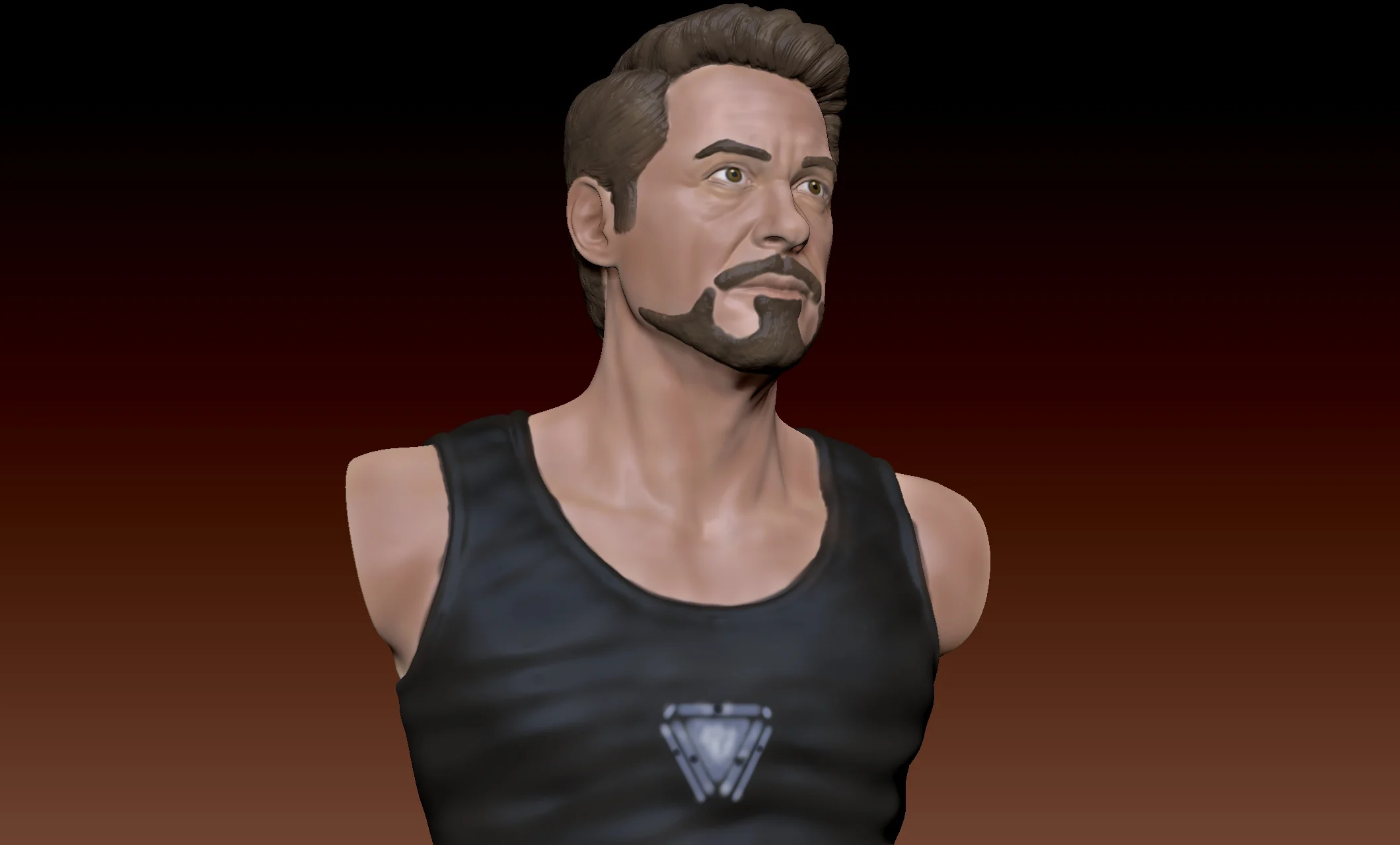 Tony Stark bust