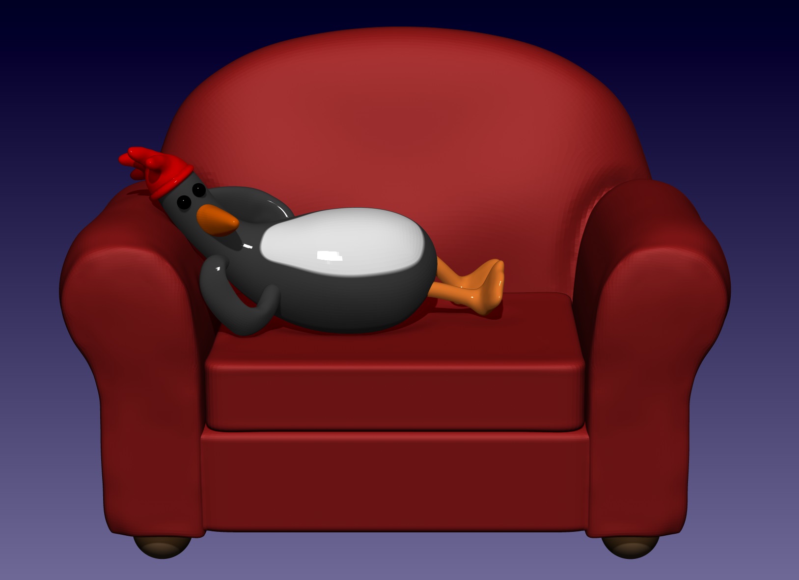 Feathers McGraw - Render me like one of your French chickens