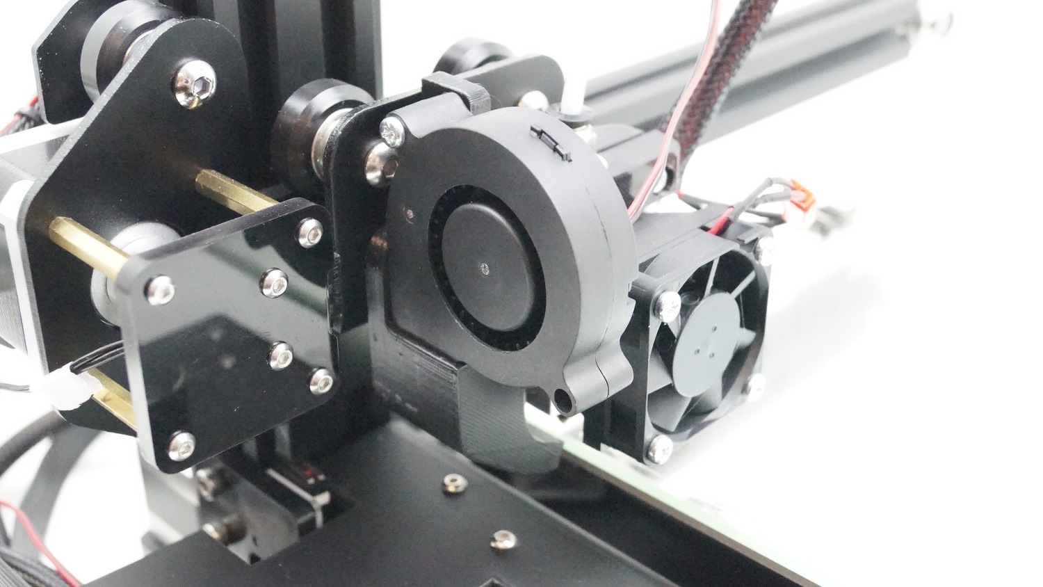 E3D Mount + Fanduct für den Ender 2