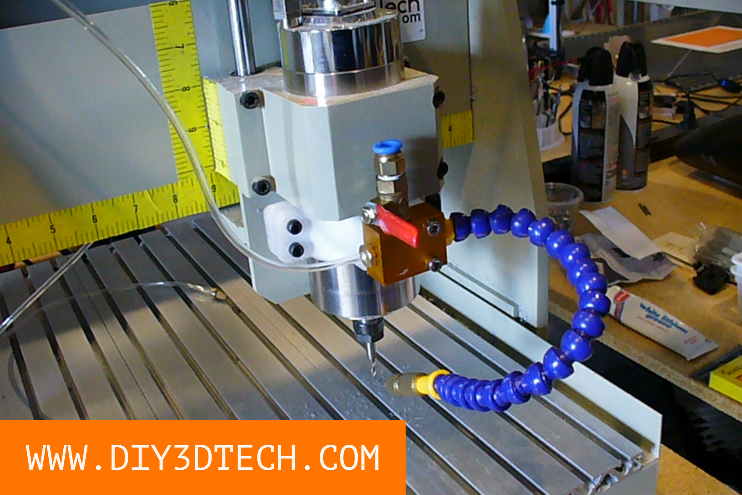 CNC Mist Coolant Lubrication Spray System Collar!