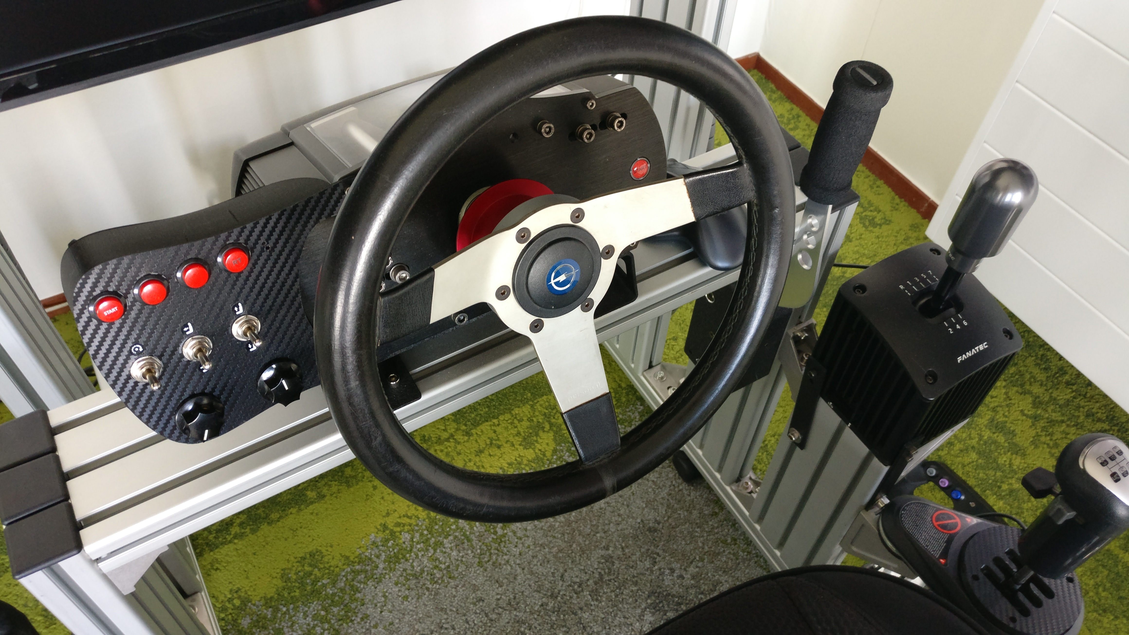 Fanatec adapterplate steeringwheel