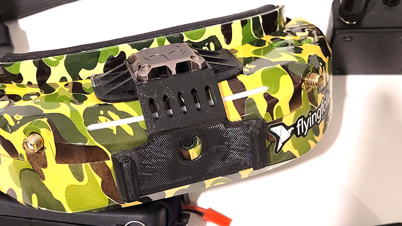 Skyzone O3X rails system for VRX mounting