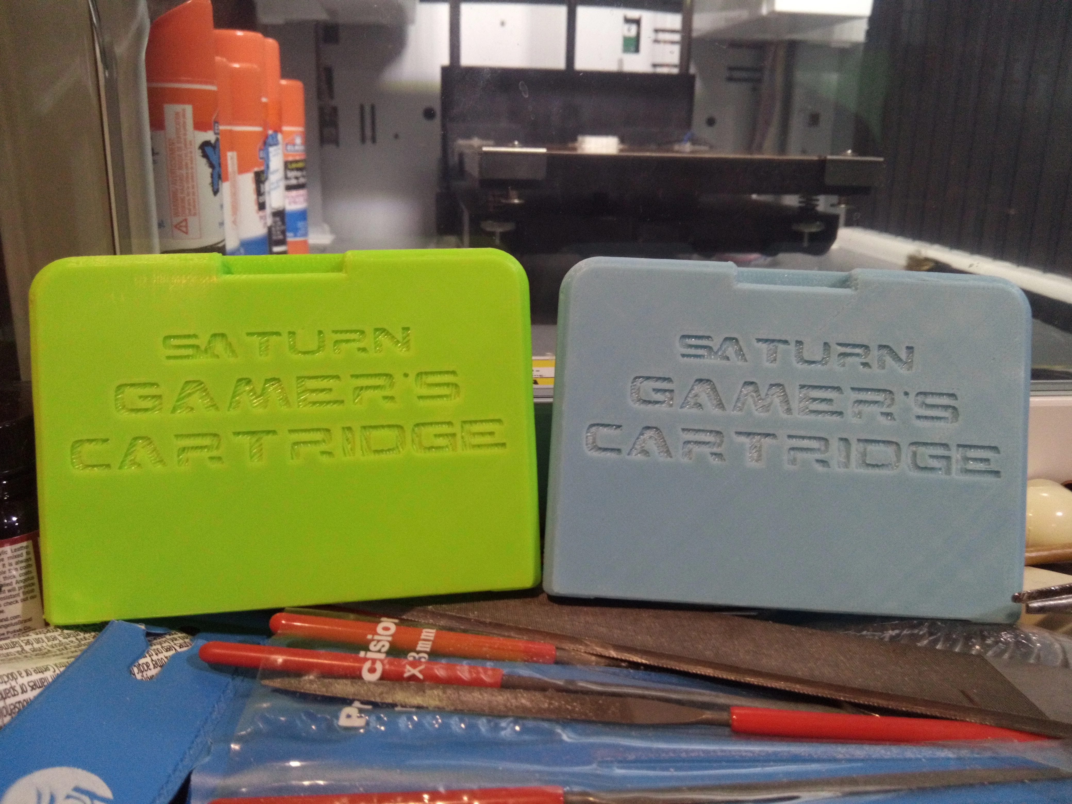 Sega Saturn Gamer's Cartridge Case