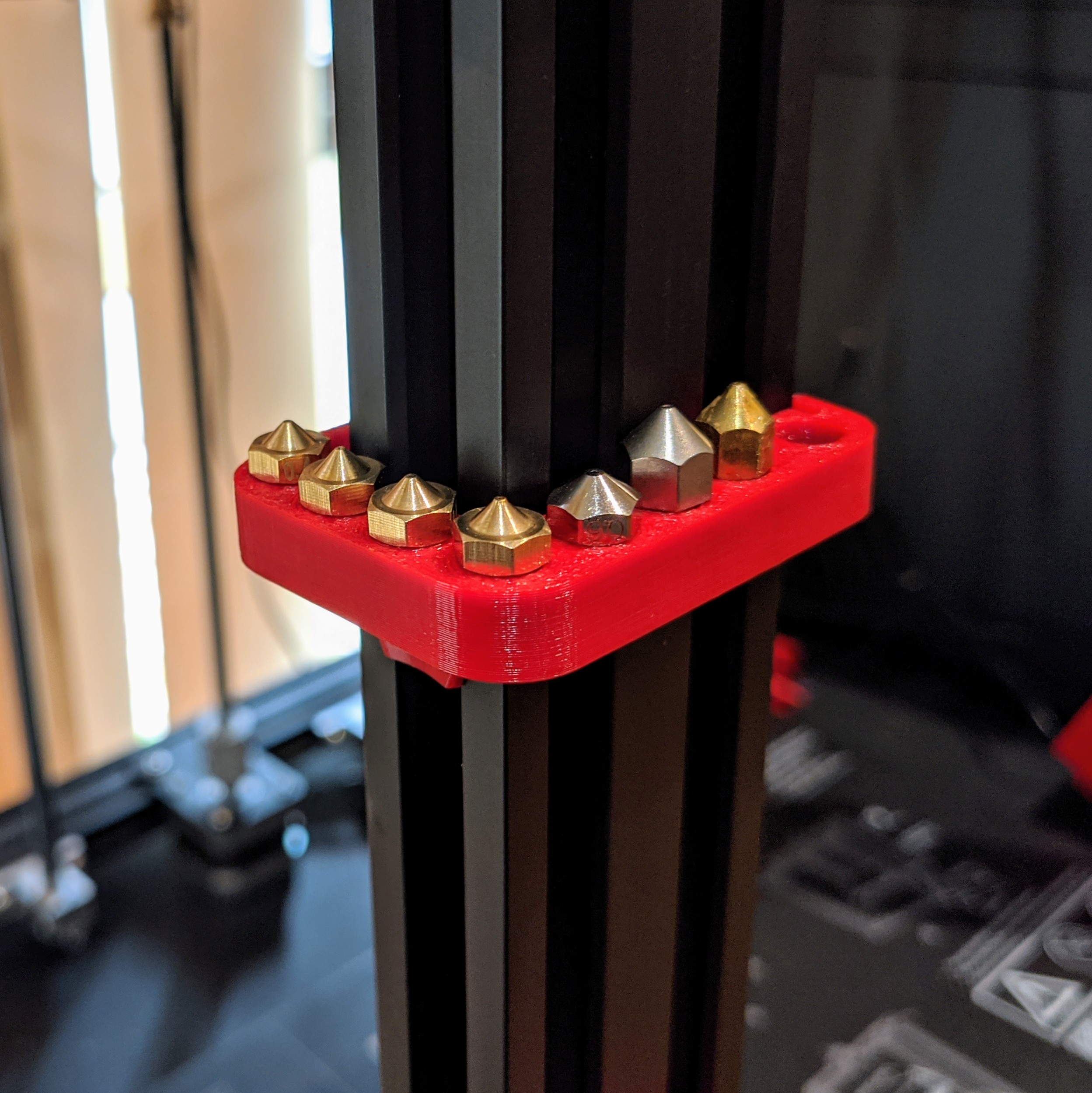 4020 Nozzle Rack (12 Nozzle) with T-Nut mount