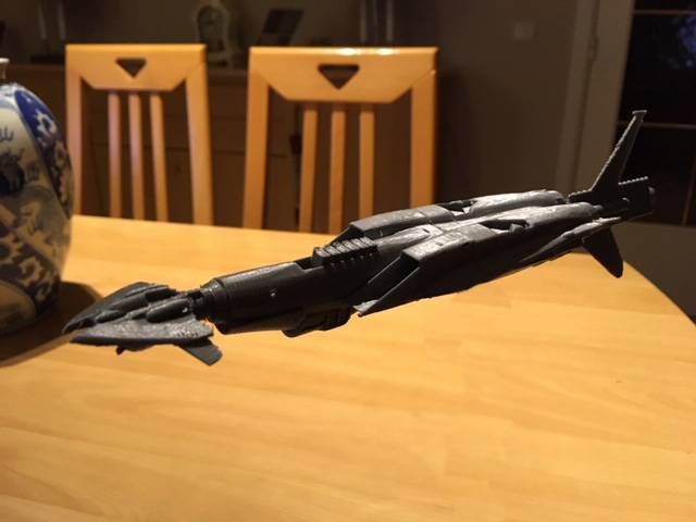 "F15-cruiser" ship from battlestar galactica ragtag fleet