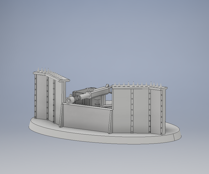 Custom Objective Marker- Gun Emplacement