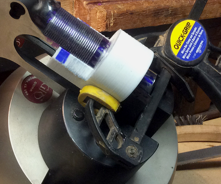 Strap checkering jig for 1911