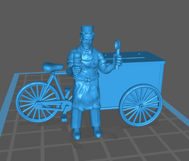 Mister Ice Cream! The Ice Cream Man, possibly a Serial Killer 32mm