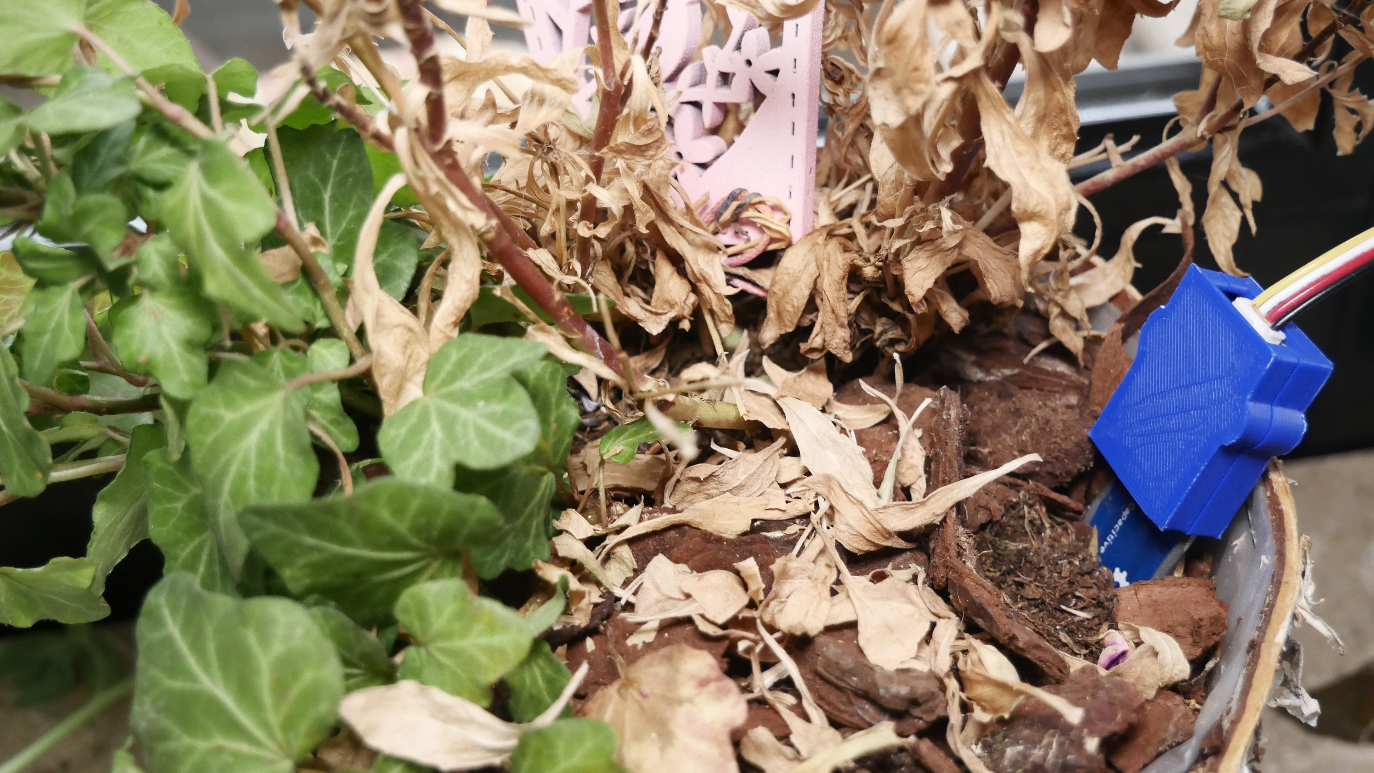 Capacitive soil moisture sensor housing