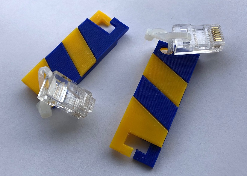 Network Jack & Cable Tags (2 Fitted Parts)