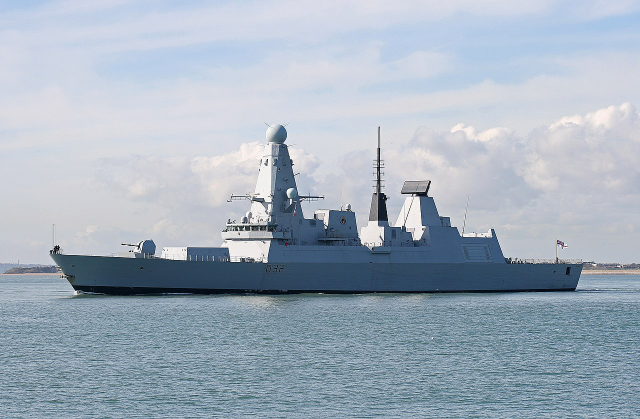 Royal Navy Type 45 Daring Class Destroyer
