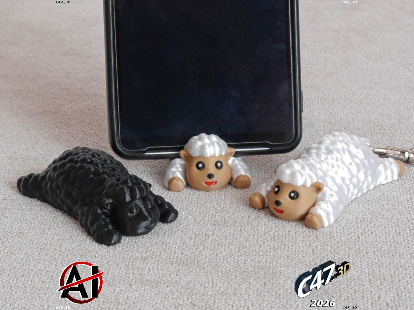 Sheep Phone Stand