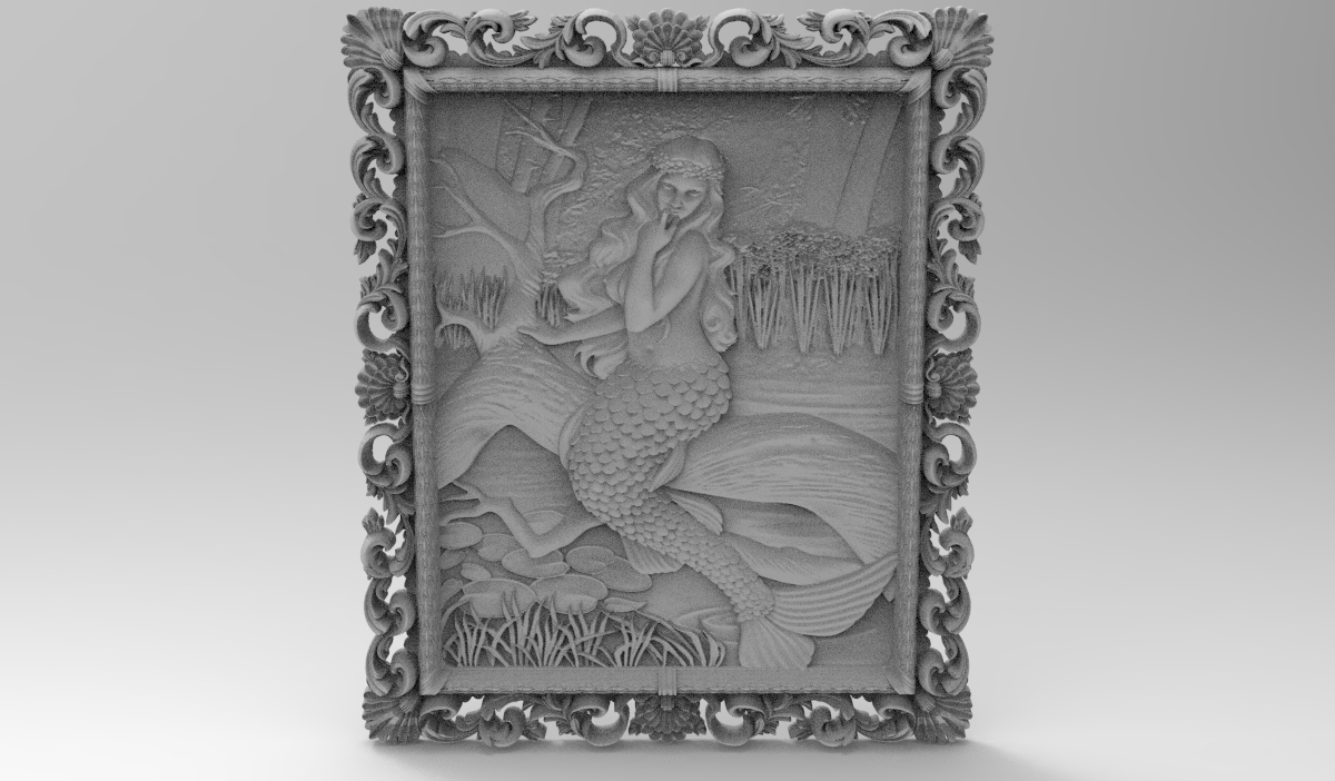 Slavic mermaid