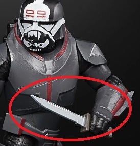 Bad Batch Wrecker Knife and Holster