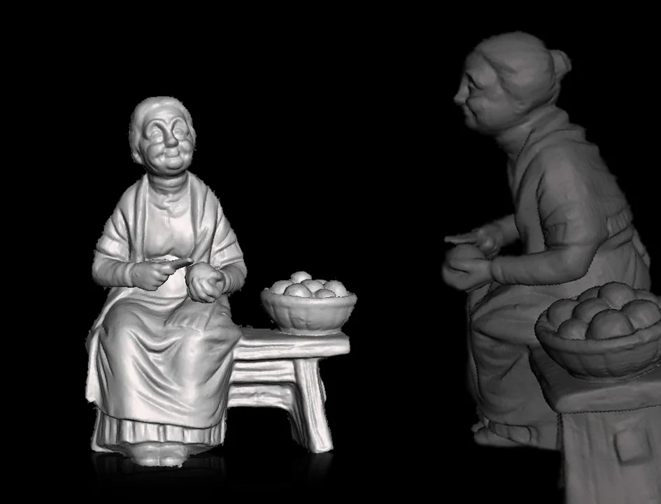statuette grandmother - nonna statuetta -  statuette grand-mère -  abuela estatuilla