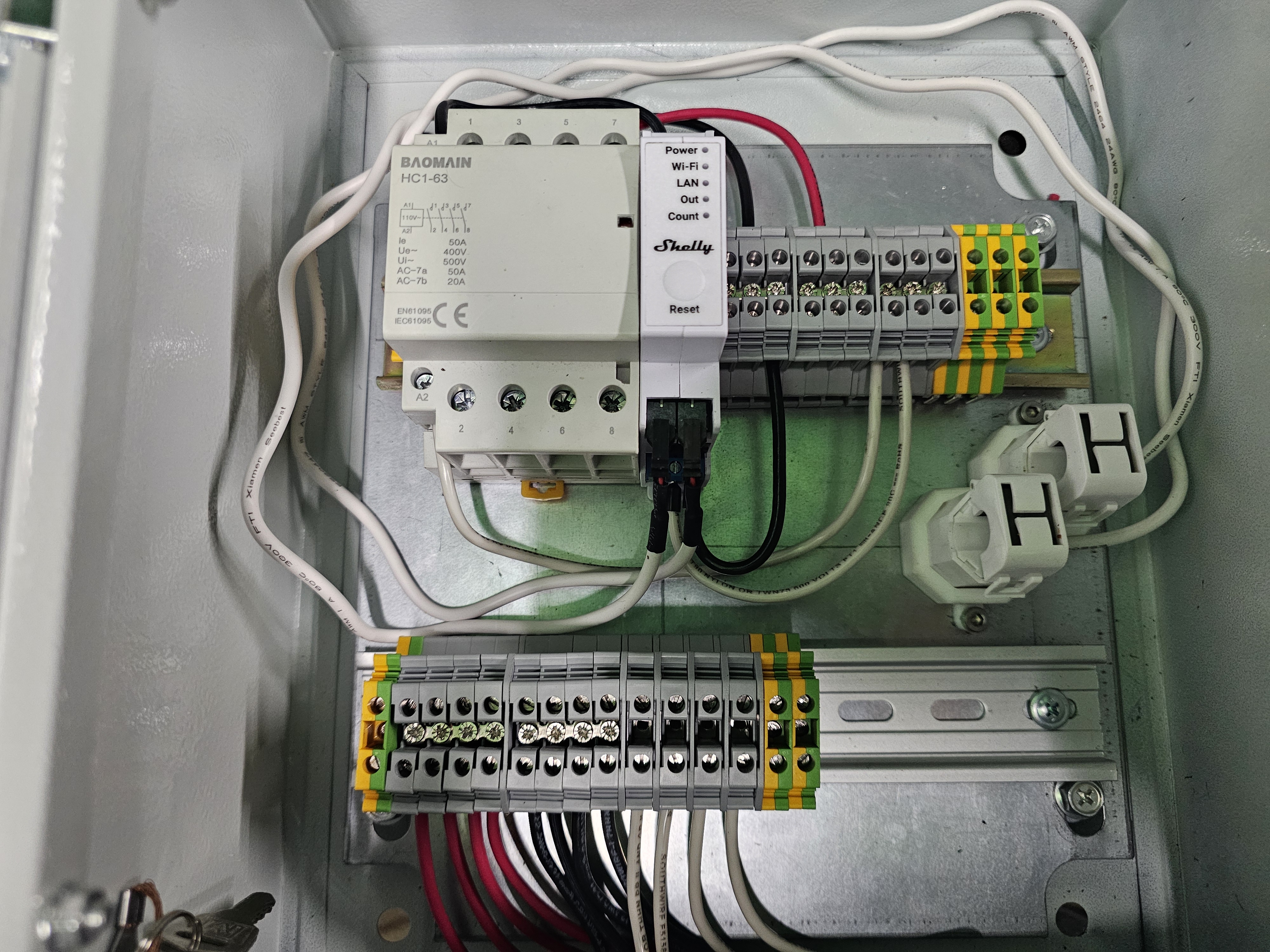 Shelly Pro EM-50A Smart Energy Meter with 50A CTs