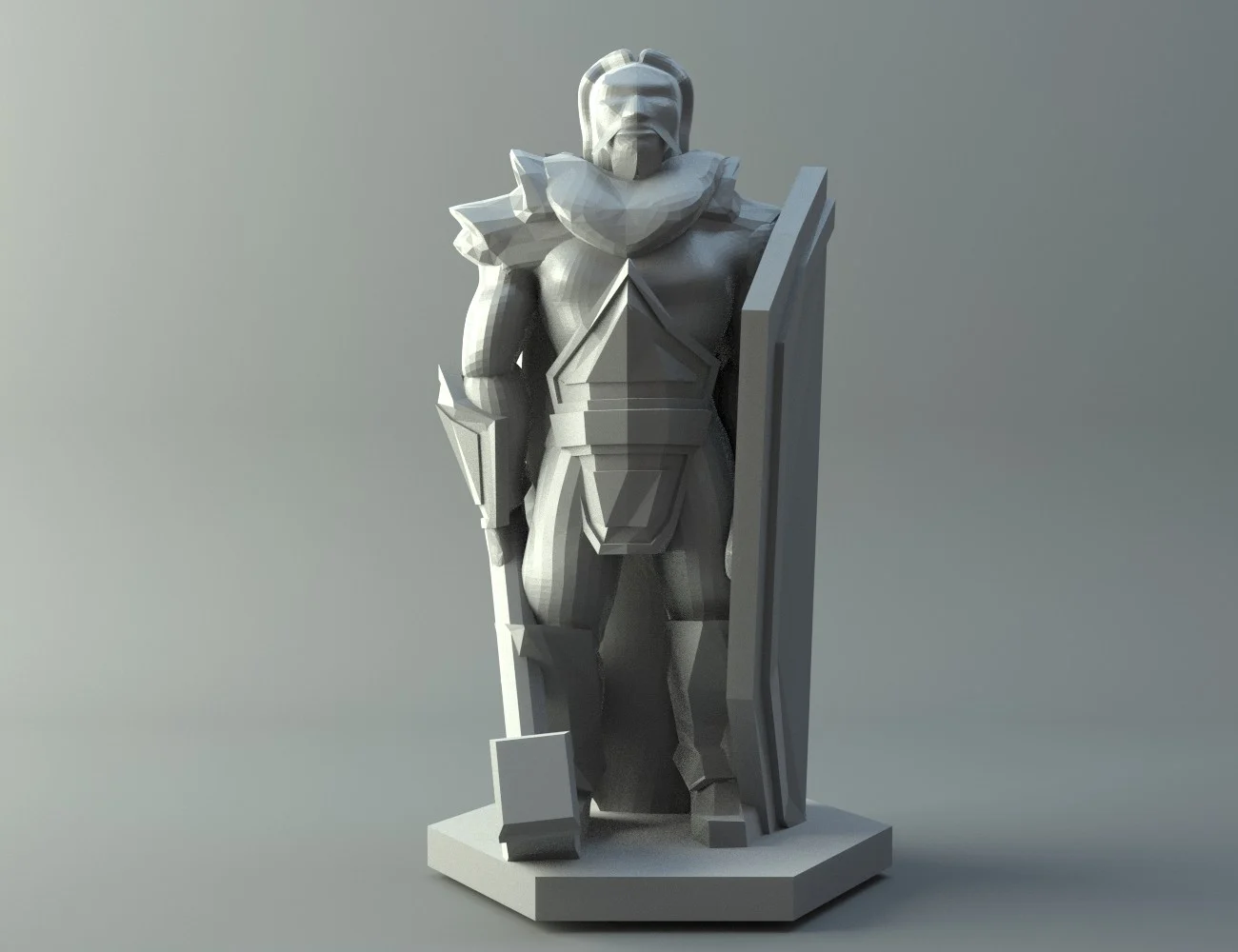 Human priest - D&D miniature