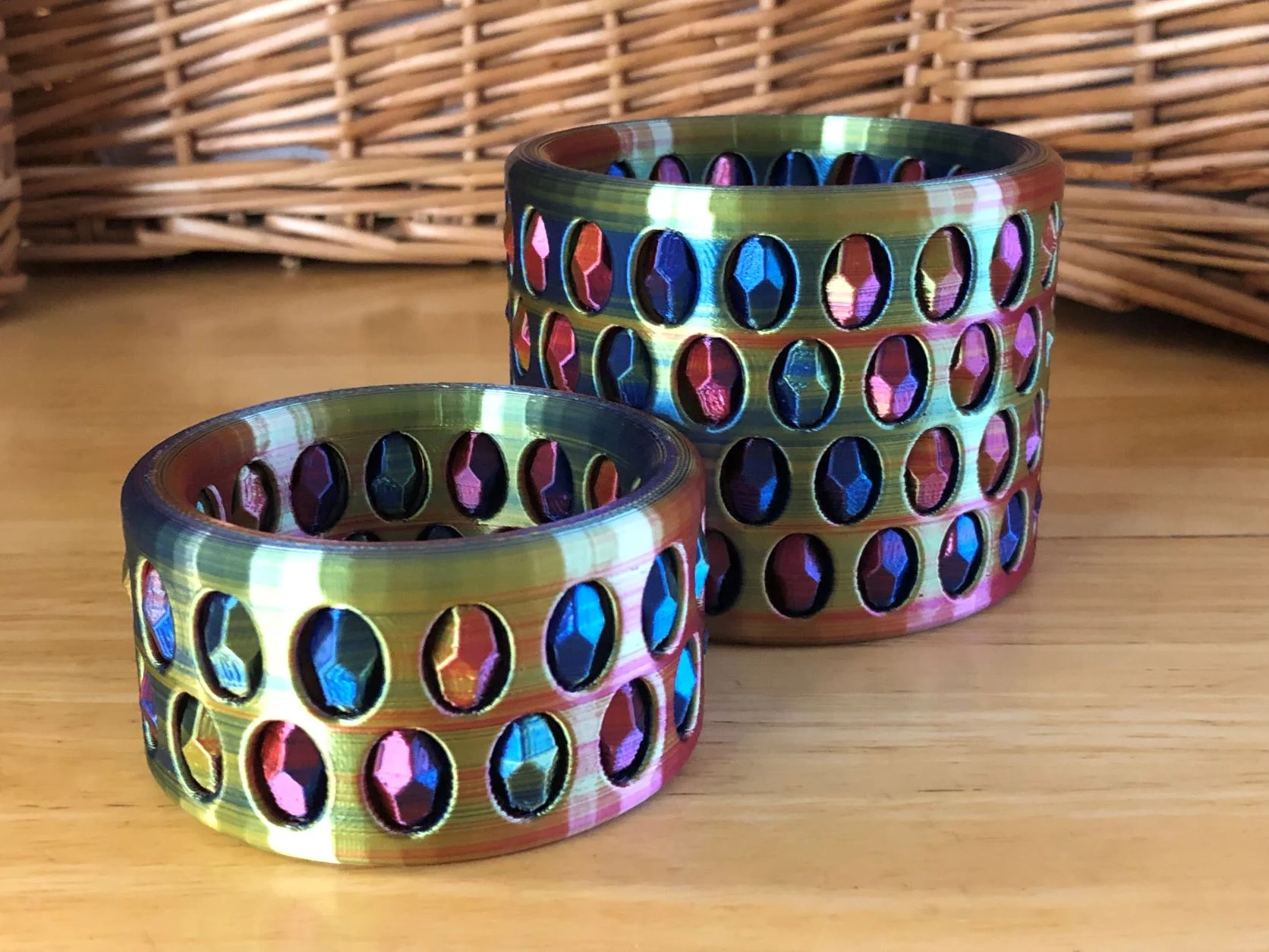 Captive Gemstone Containers