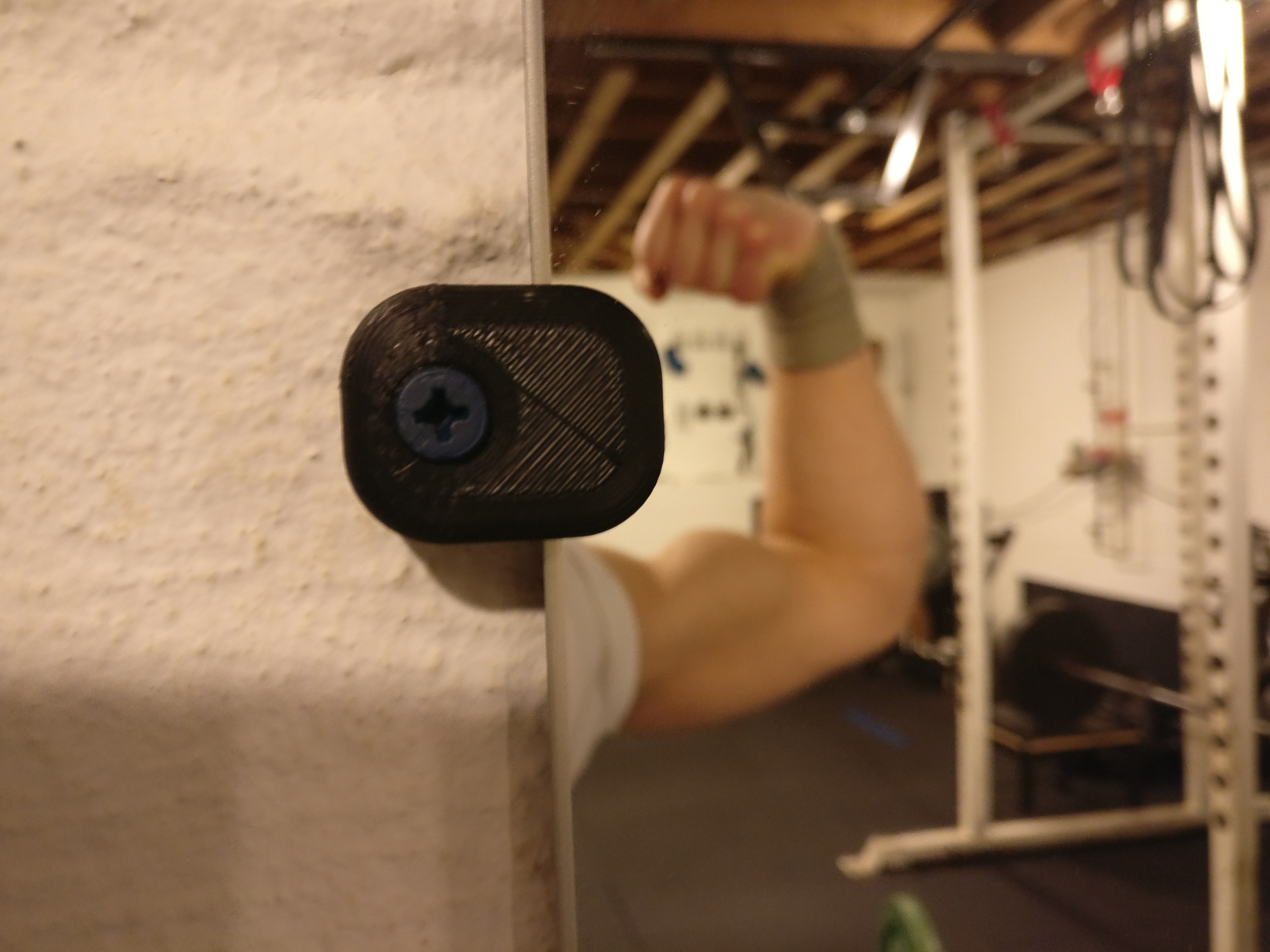 Heavy Duty Gym Mirror Clip (Parametric Design)