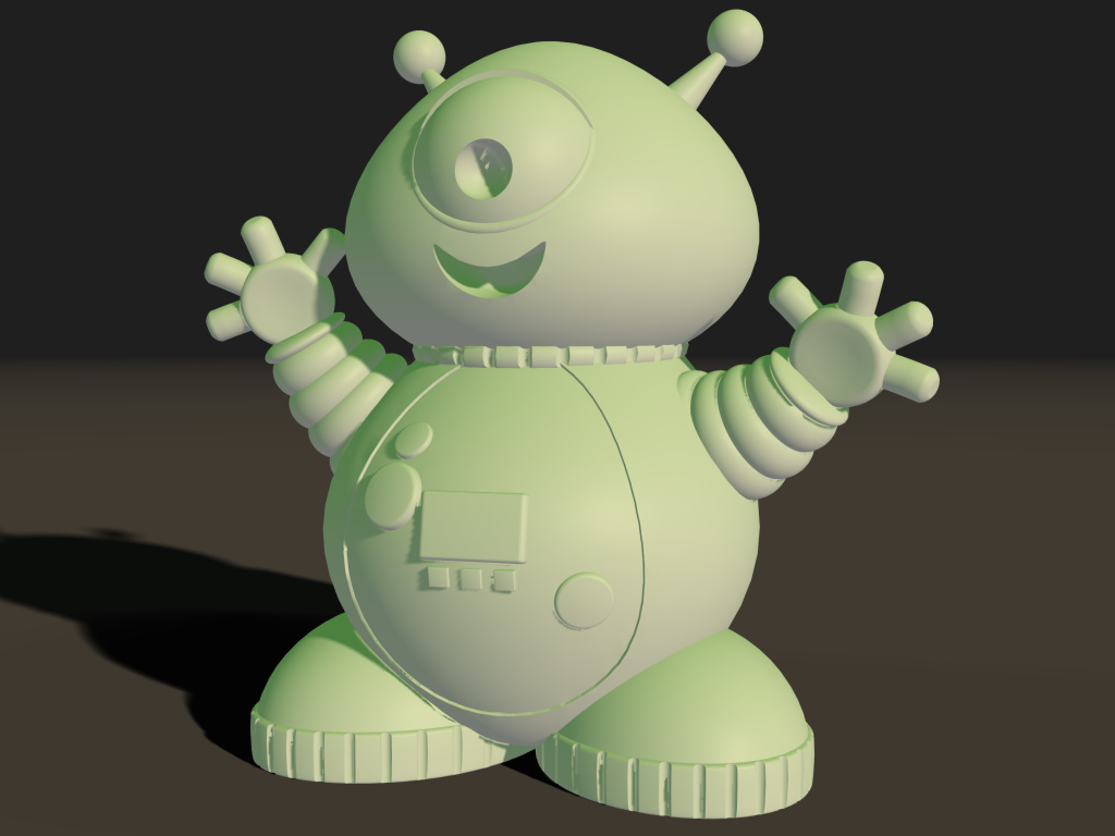 The Friendly Alien in a Spacesuit