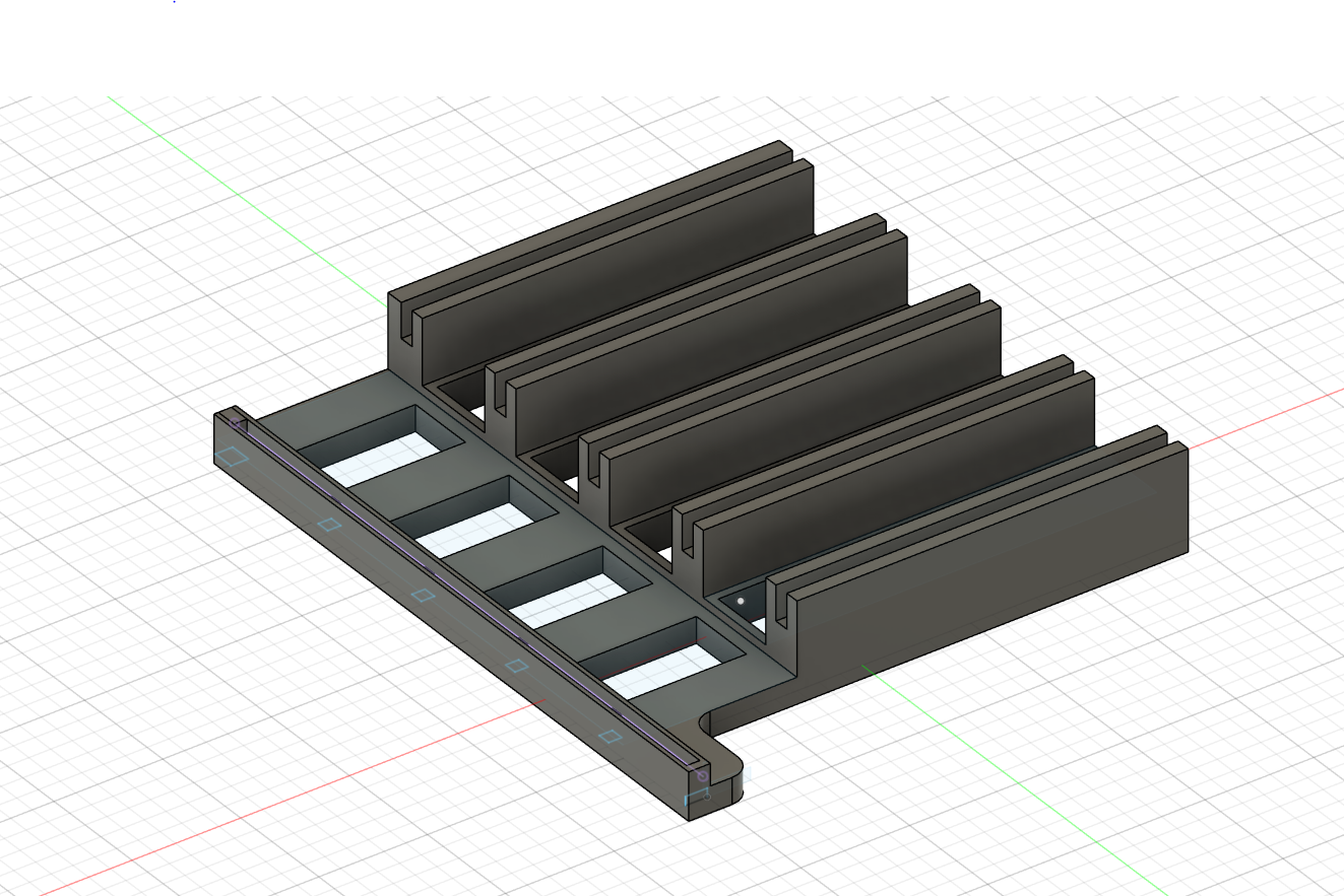 PC expansion cards holder